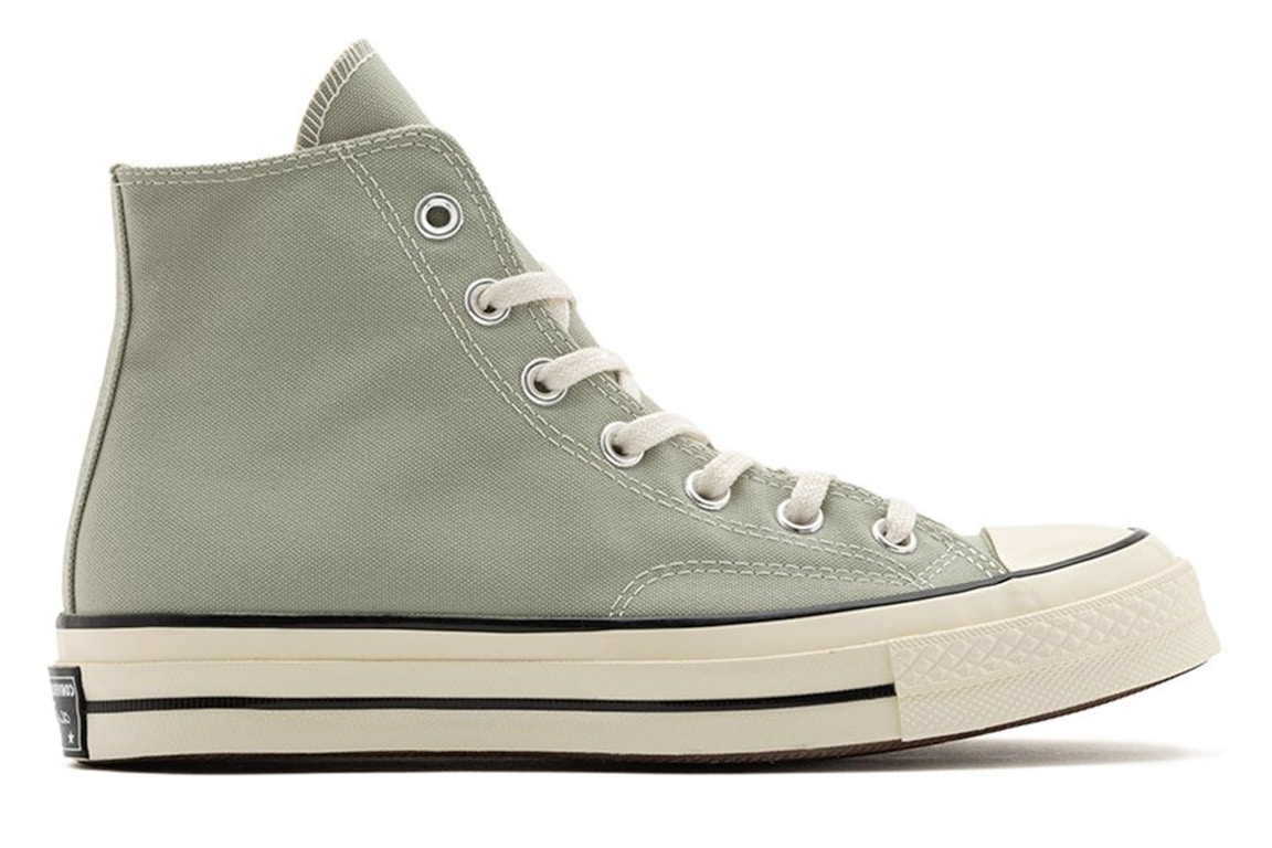Pre-owned Converse Chuck Taylor All-star 70 Hi Vintage Canvas Summit Sage In Summit Sage/egret/black