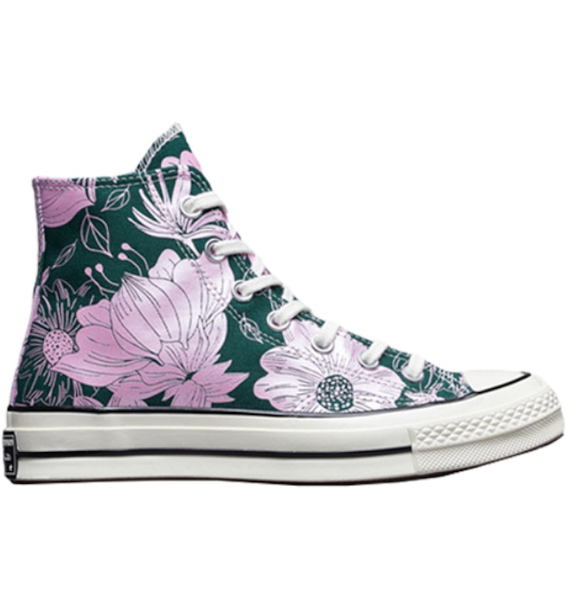 Converse Chuck Taylor All Star 70 Hi Vintage Floral Midnight Rosa