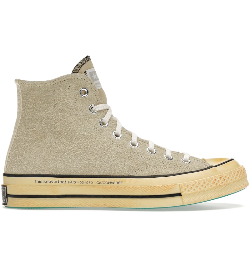 Converse Chuck Taylor All Star 70 Hi thisisneverthat Lemon Icing