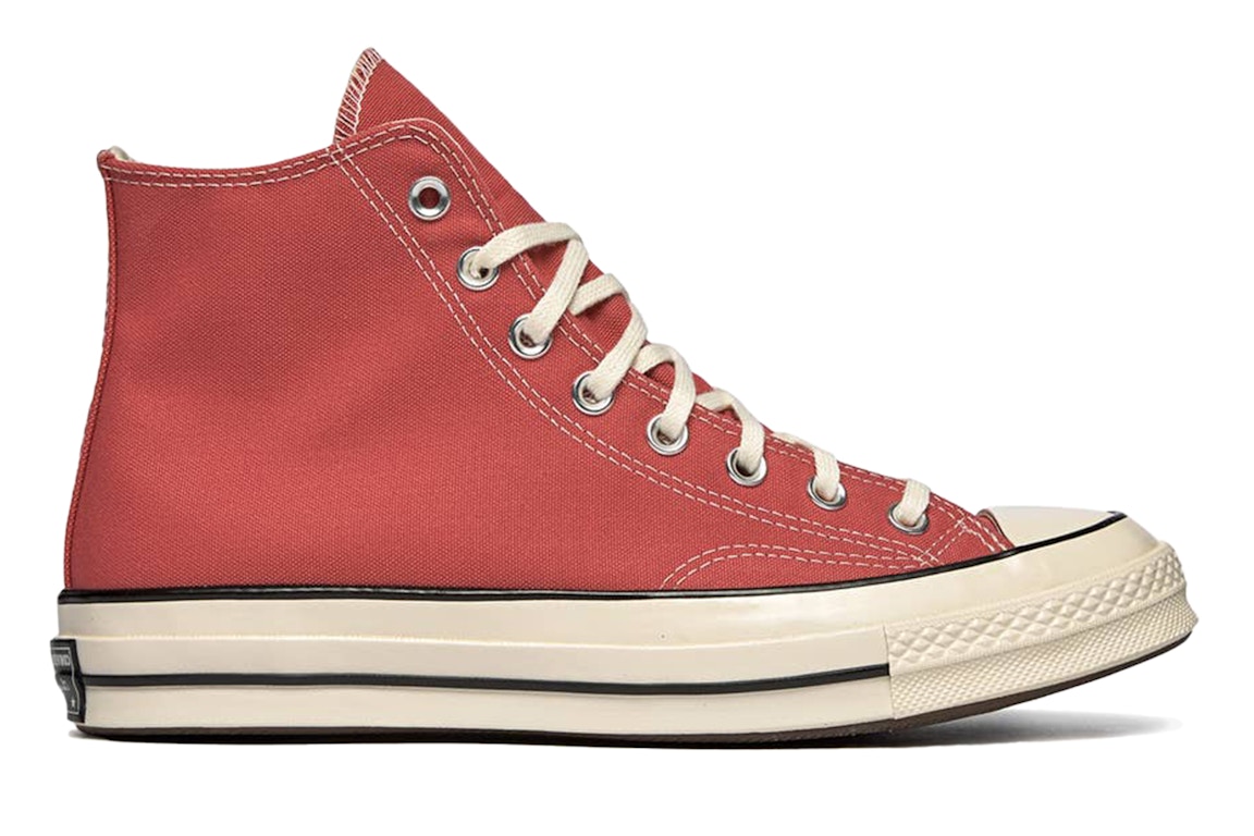 Click to view more detailed imagery on our partner's website Pre-owned Converse Chuck Taylor All-star 70 High Vintage Canvas Rhubarb Pie In Rhubarb Pie/egret/black