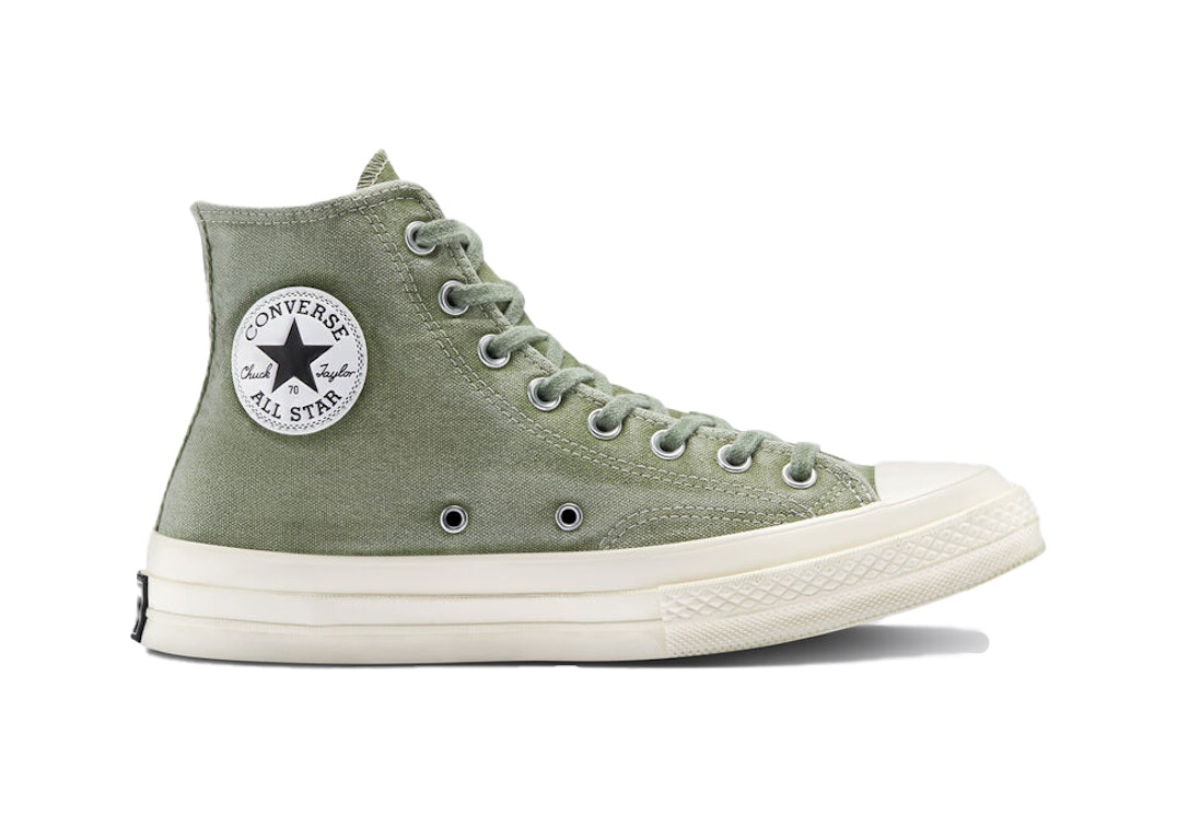 Pre-owned Converse Chuck Taylor All-star 70 Ltd Icdc Green Salad Dyed