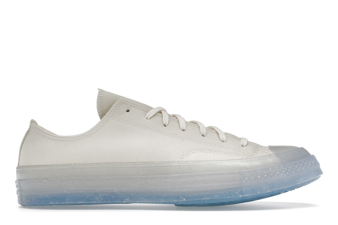 Click to view more detailed imagery on our partner's website Pre-owned Converse Chuck Taylor All-star 70 Ox Renew Milk In Milk/egret/natural Ivory