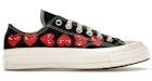 Converse Chuck Taylor All Star 70 Ox Comme des Garcons PLAY Multi-Heart Black