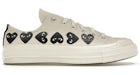 Converse Chuck Taylor All Star 70 Ox Comme des Garcons PLAY Multi-Heart Milk