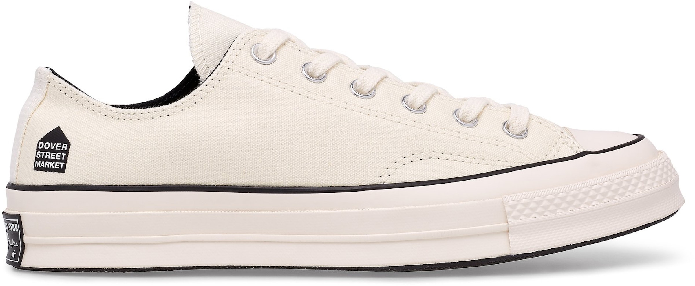 Sky Mew Mew dette Converse Chuck Taylor All-Star 70 Ox Dover Street Market Egret White -  163042C - US