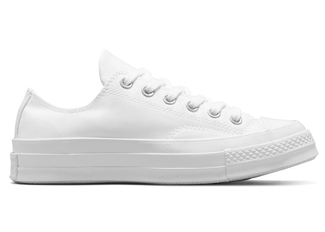 Pre-owned Converse Chuck Taylor All Star 70 Ox Patent Pop Triple White (women's) In White/electric Aqua/white