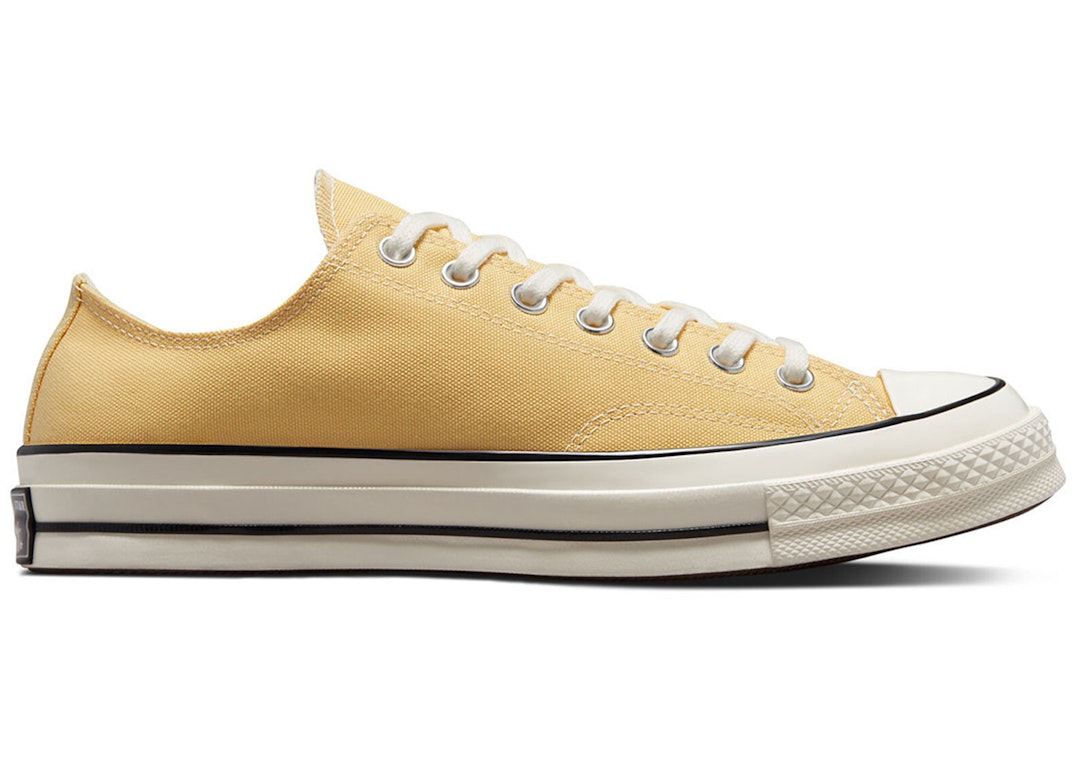 Pre-owned Converse Chuck Taylor All-star 70 Ox Vintage Canvas Sunny Oasis In Sunny Oasis/egret/black