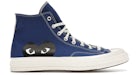 Converse Chuck Taylor All Star 70 Hi Comme des Garcons PLAY Blue Quartz
