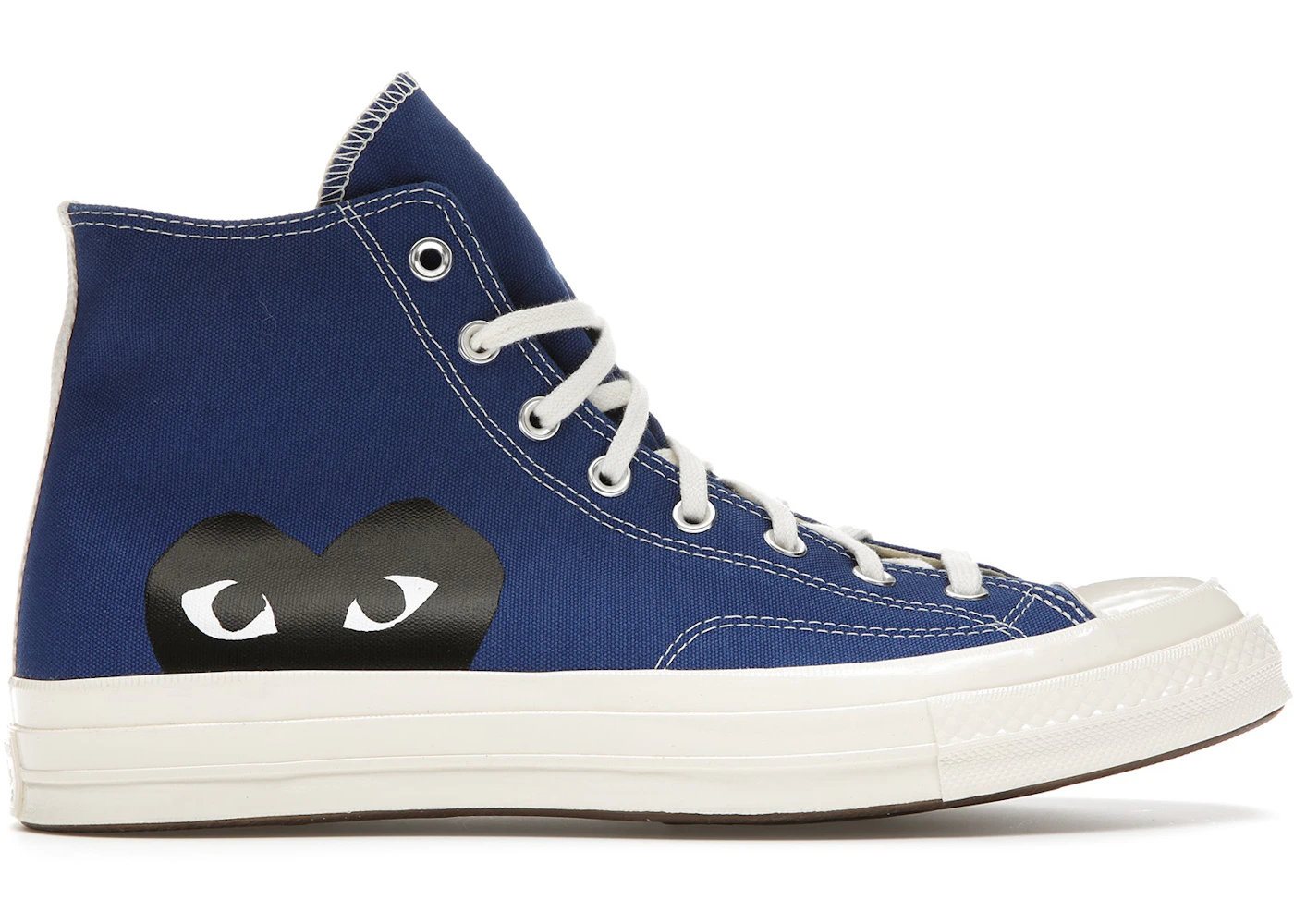 laat staan Adelaide Altaar Converse Chuck Taylor All-Star 70 Hi Comme des Garcons PLAY Blue - 171846C  - US