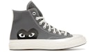 Converse Chuck Taylor All Star 70 Hi Comme des Garcons PLAY Grey