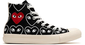 Converse Chuck Taylor All-Star 70 Hi Comme des Garcons Play All-Over Black