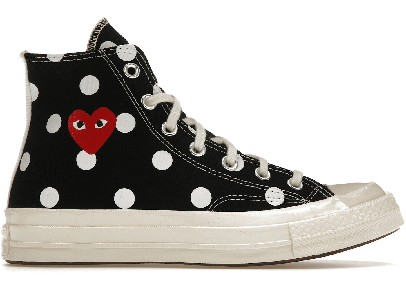 Cdg polka dot converse low top Clearance