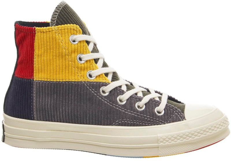 corduroy high top converse