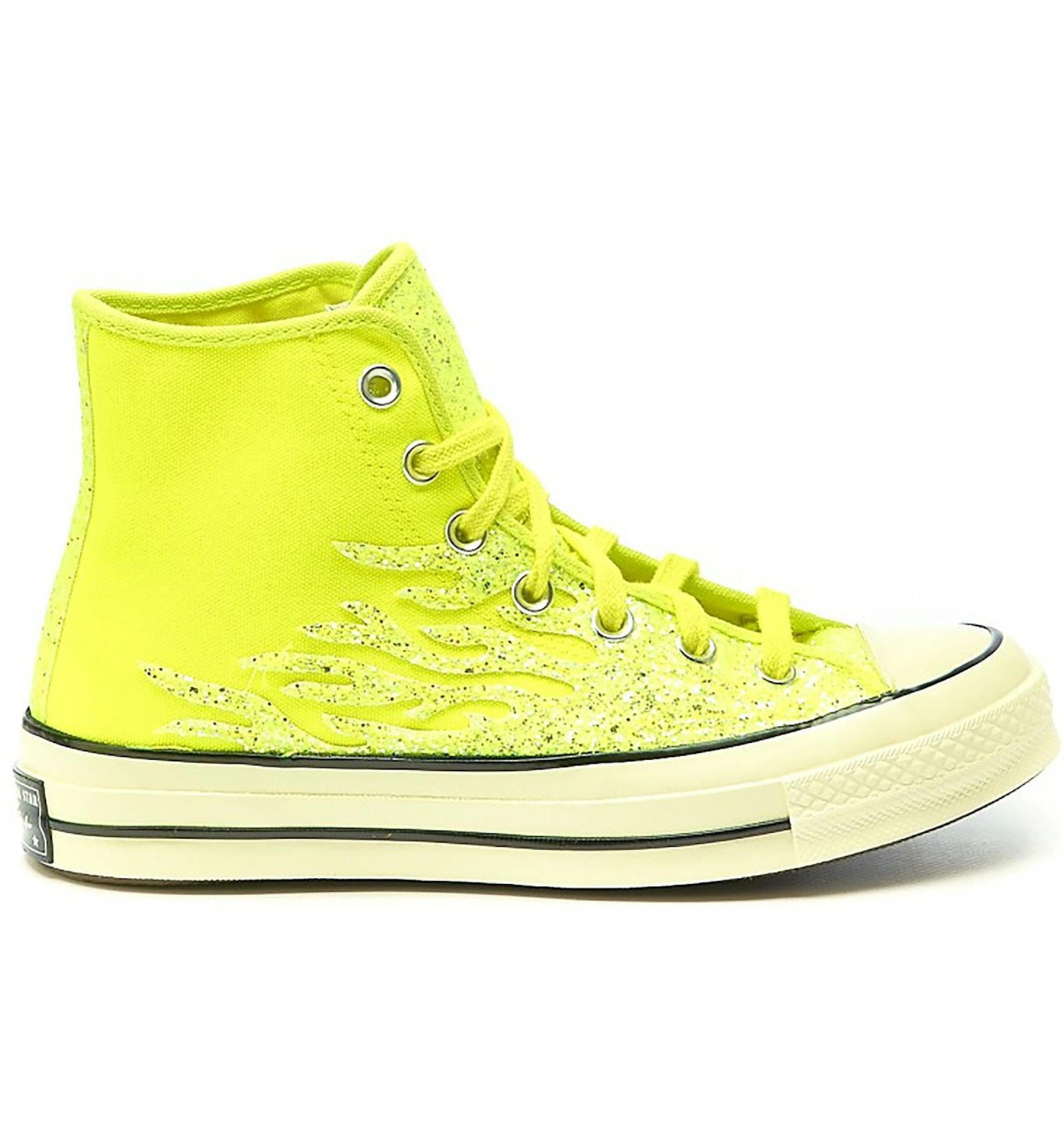 Converse Chuck Taylor All Star 70 Hi Glitter Shine Lemon