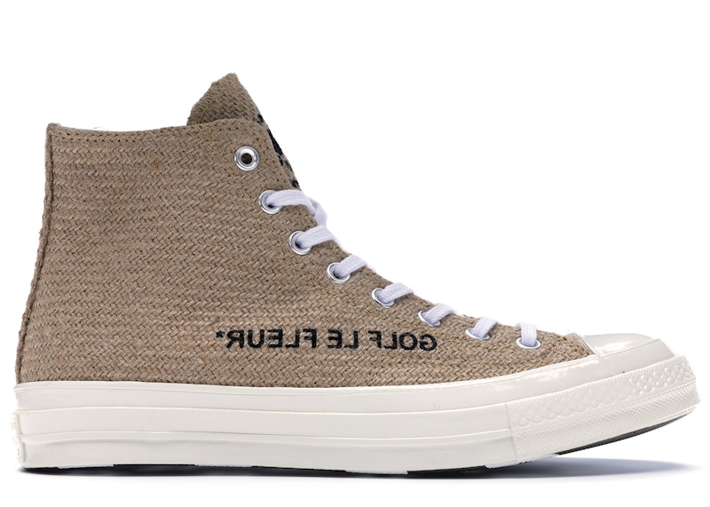 converse golf burlap