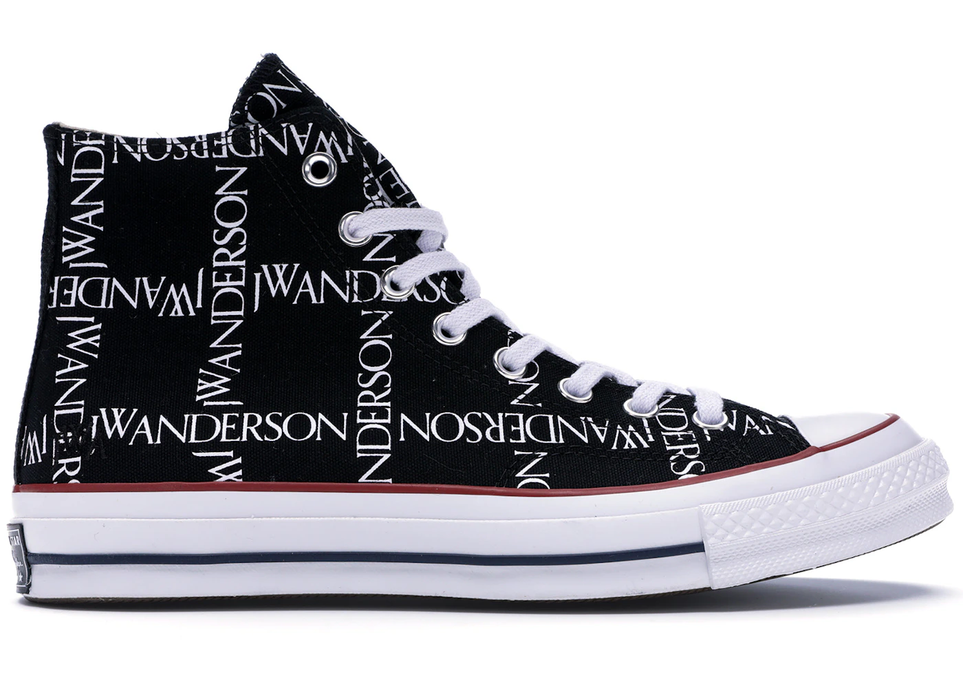 Converse Chuck Taylor All Star 70 Hi Grid JW Anderson Black Men's
