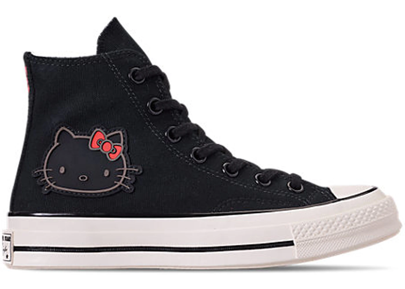 Hello kitty top converse size 7