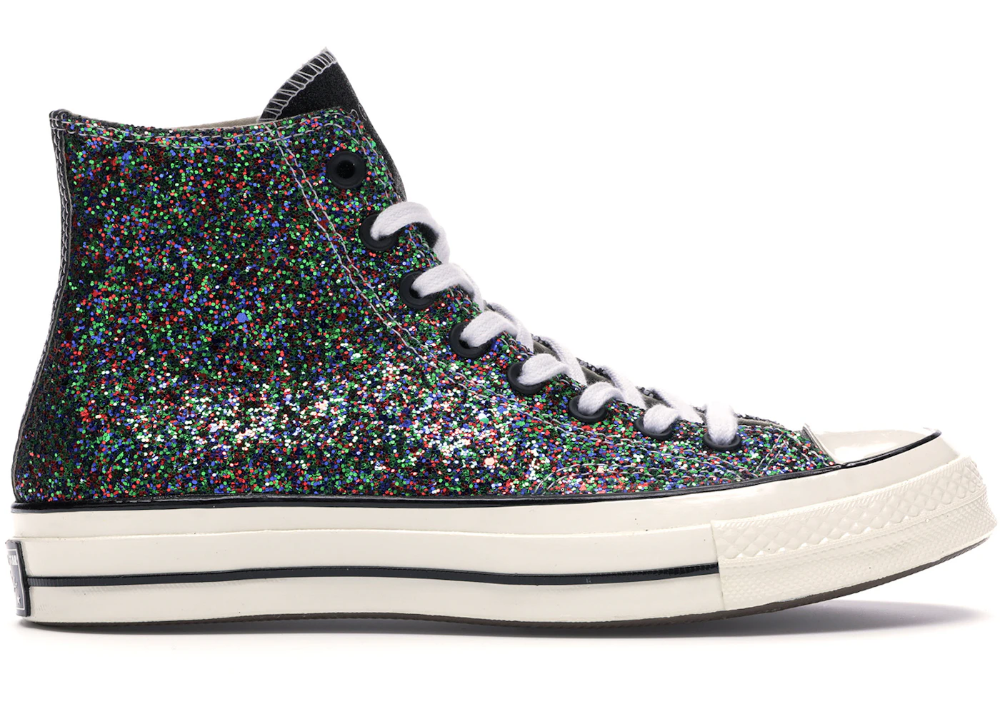 entry Generally speaking Stationary Converse Chuck Taylor All-Star 70 Hi JW Anderson Glitter Multi-Color -  164697C