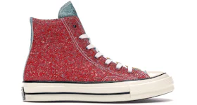 Converse Chuck Taylor All Star 70 Hi JW Anderson Glitter Yellow Red