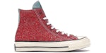 Converse Chuck Taylor All Star 70 Hola JW Anderson Purpurina Amarillo Rojo