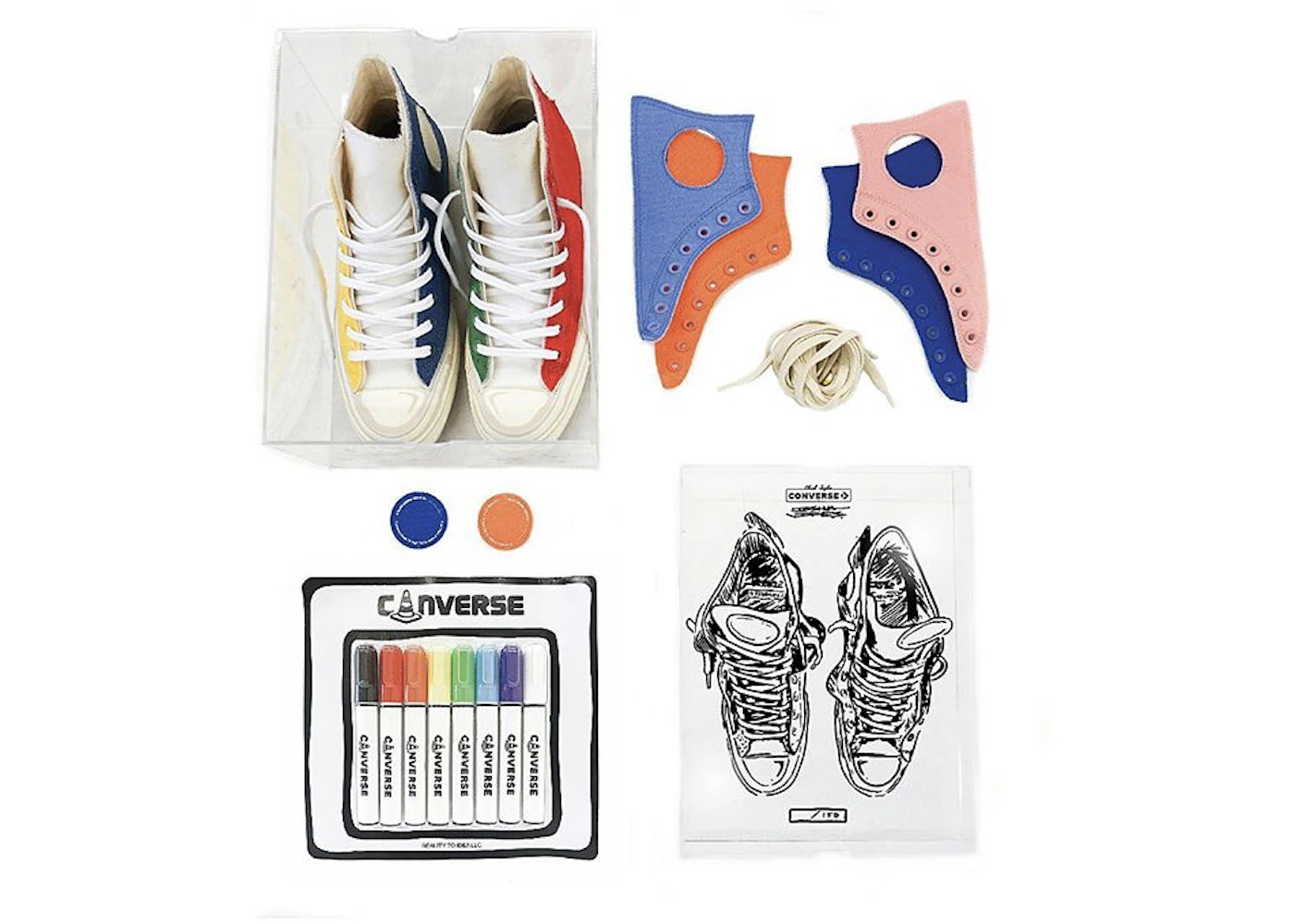Converse Chuck Taylor All Star 70 Hi Joshua Vides White Special Box