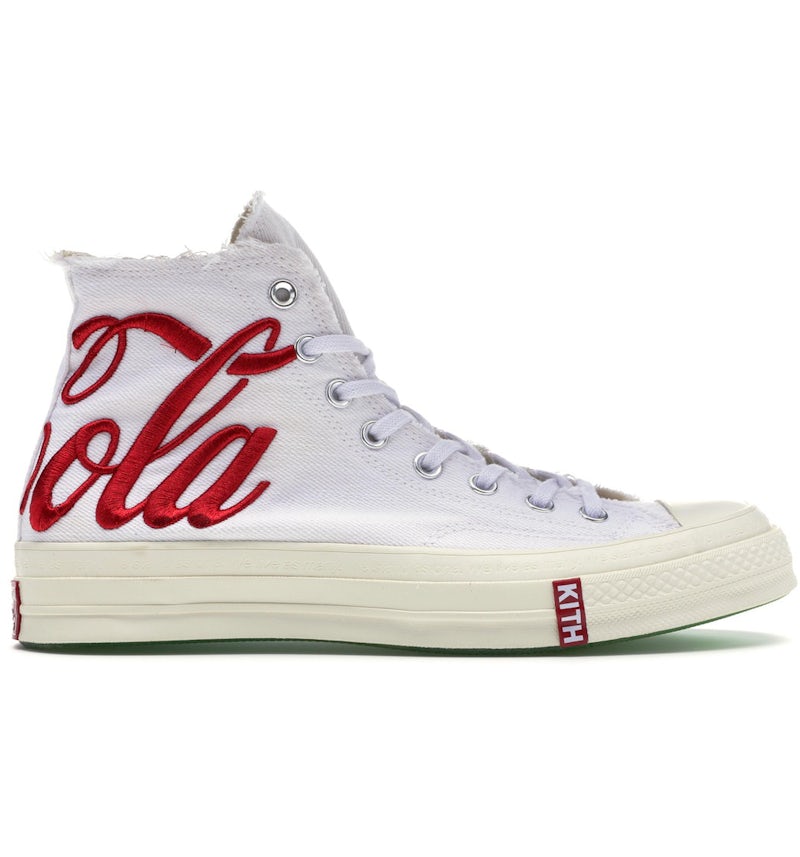 Converse Chuck Taylor All Star 70 Hi Kith x Coca Cola White Men's Converse Chuck Taylor All Star 70 Hi Kith x Coca Cola White Men's