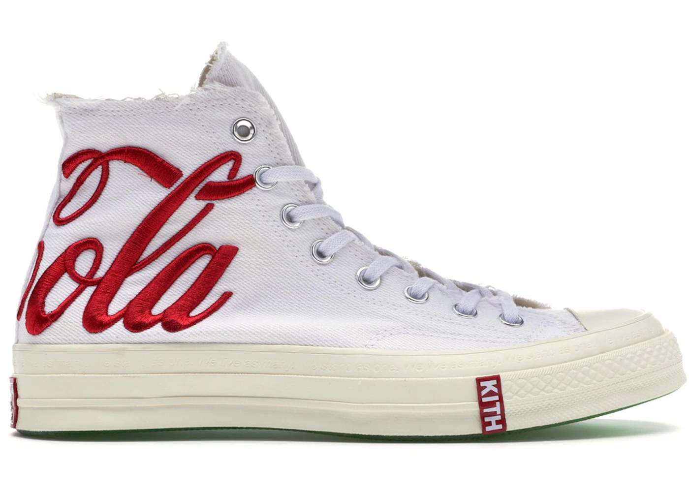 Converse Chuck Taylor All Star 70 Hi Kith x Coca Cola Blanco