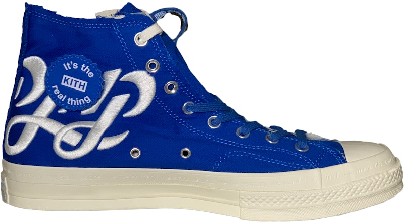 coca cola converse blue