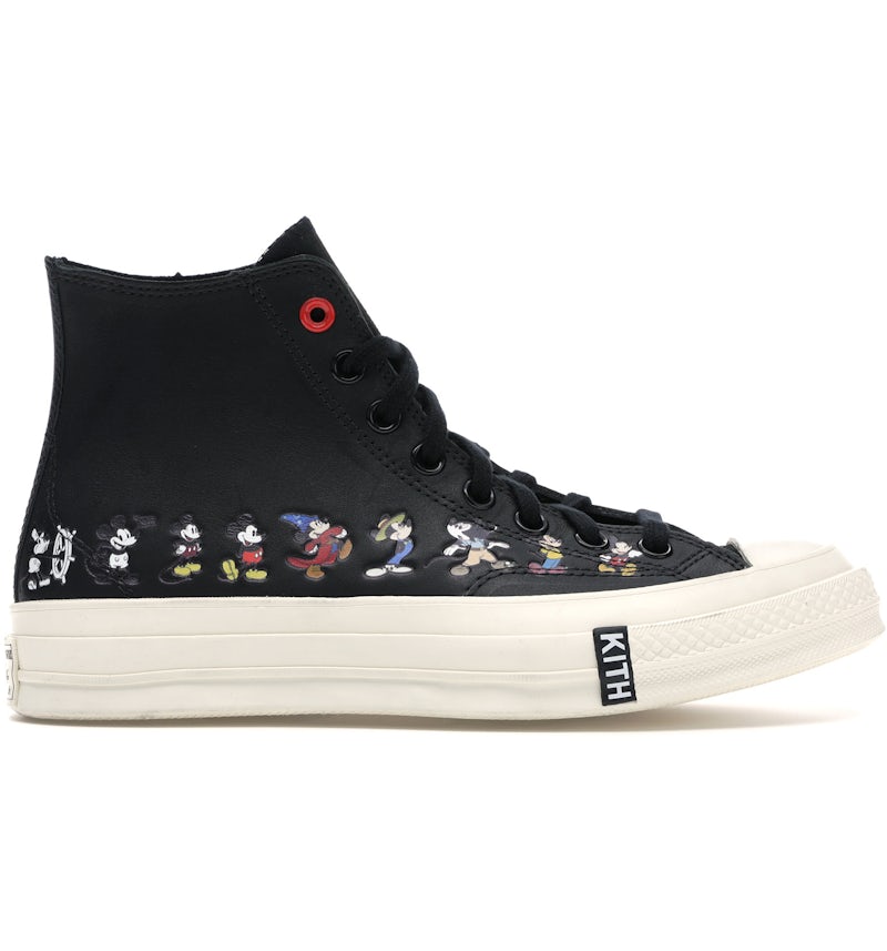 Converse Chuck Taylor All Star 70 Hi Kith x Disney Negro Hombre