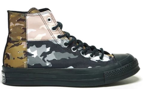 Converse Chuck Taylor All Star 70 Hi Patchwork Blocked Camo Black