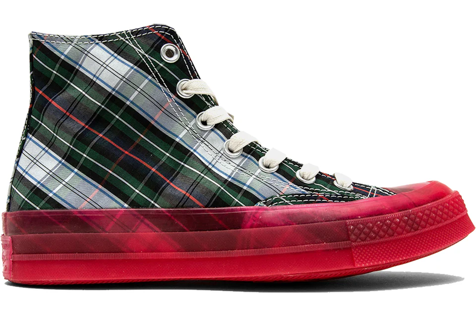 Tartan converse all sales stars