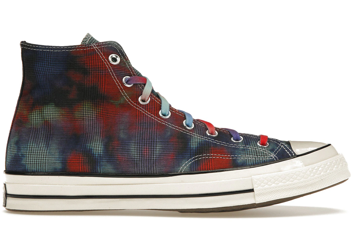 Converse Chuck Taylor All Star 70 Hi Tie Dye Plaid Men's 168752C