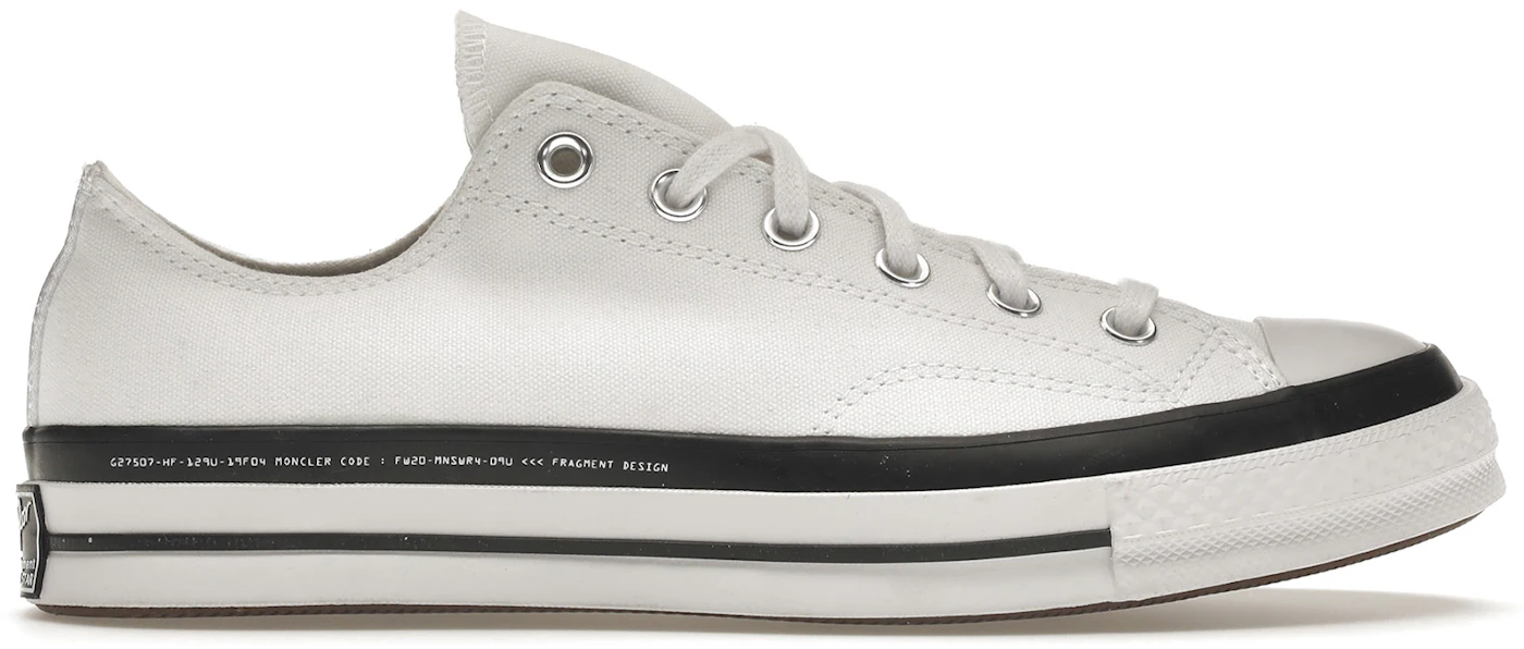 Chuck Taylor All Star 70 Ox Moncler Fragment White Men's - 169070C - US
