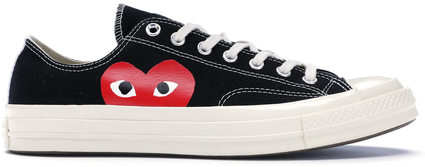 Converse Chuck Taylor All-Star 70 Ox Comme des Garcons PLAY Black - 150206C - US