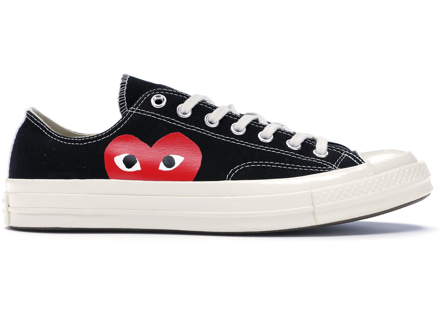 Videnskab Rund ned momentum Converse Chuck Taylor All-Star 70 Ox Comme des Garcons PLAY Black Men's -  150206C - US