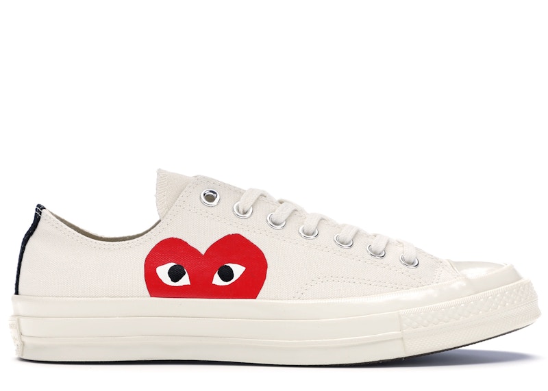 comme des garcons converse low mens