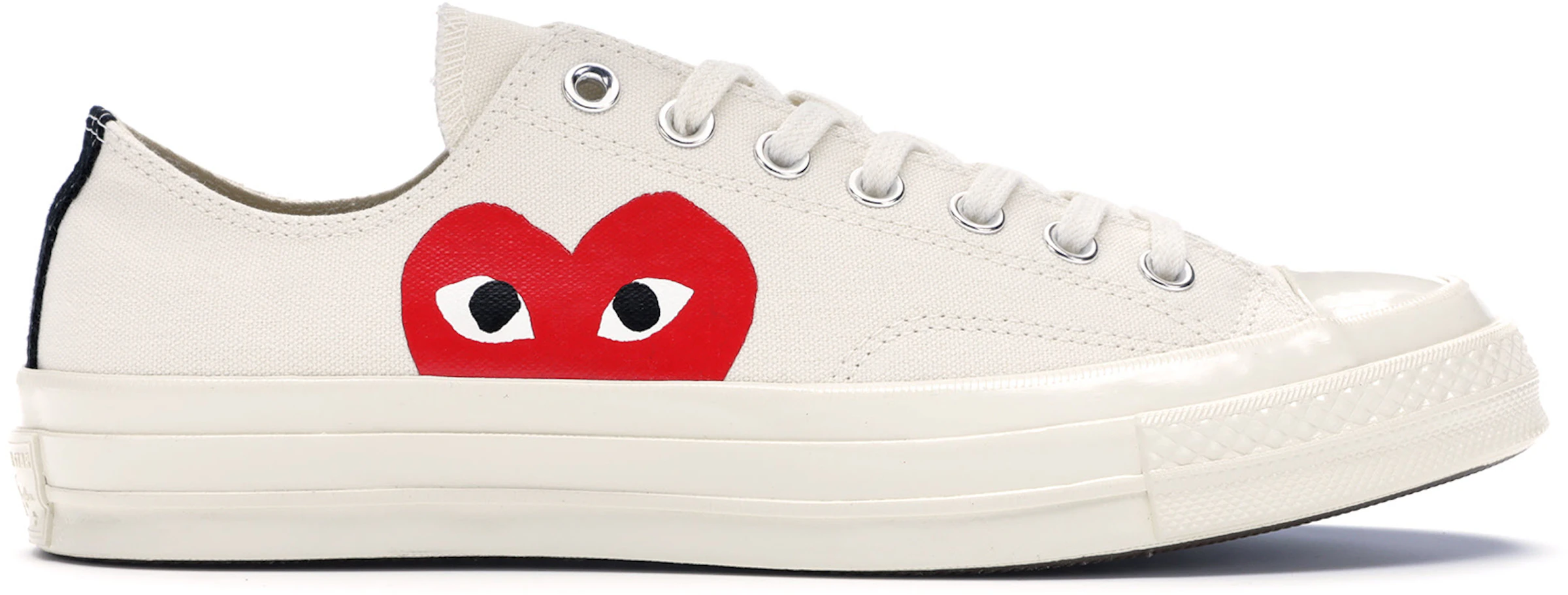 Converse Chuck Taylor All-Star 70 Ox Comme des Garcons PLAY White - 150207C  - US