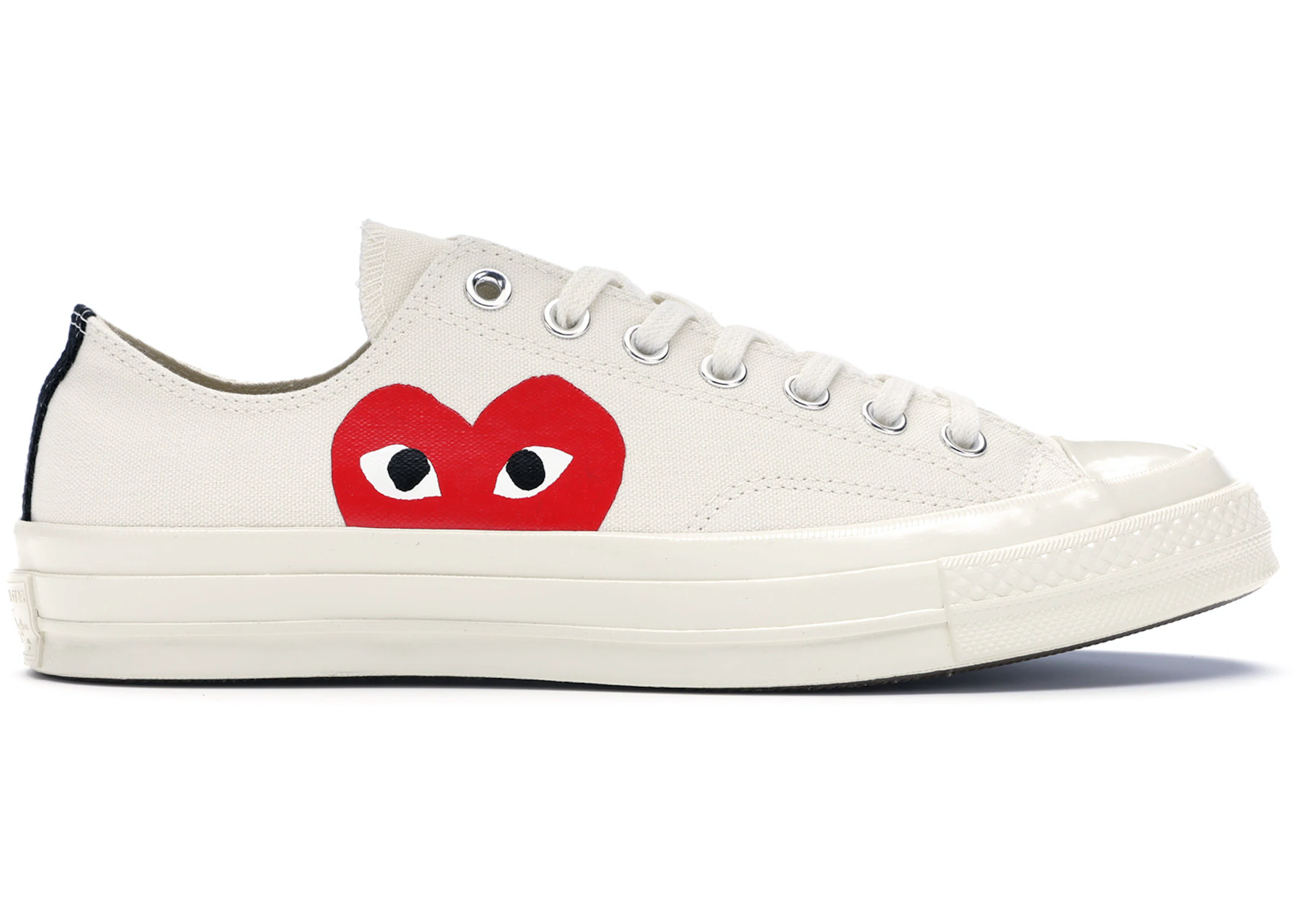 pariteit belegd broodje Clam Converse Chuck Taylor All-Star 70 Ox Comme des Garcons PLAY White - 150207C  - US