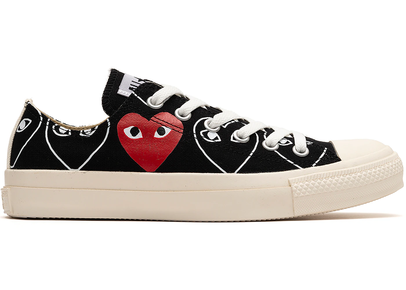 Converse Chuck Taylor All-Star 70 Ox Comme des Garcons Play All-Over Black  - - US