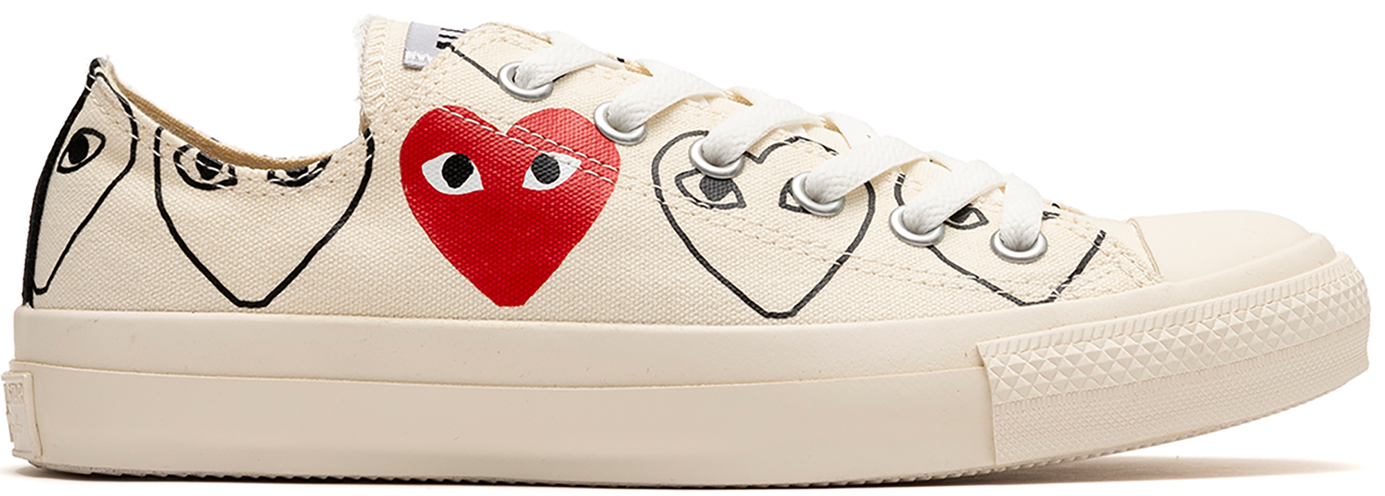 comme des garcons play x converse all star ox