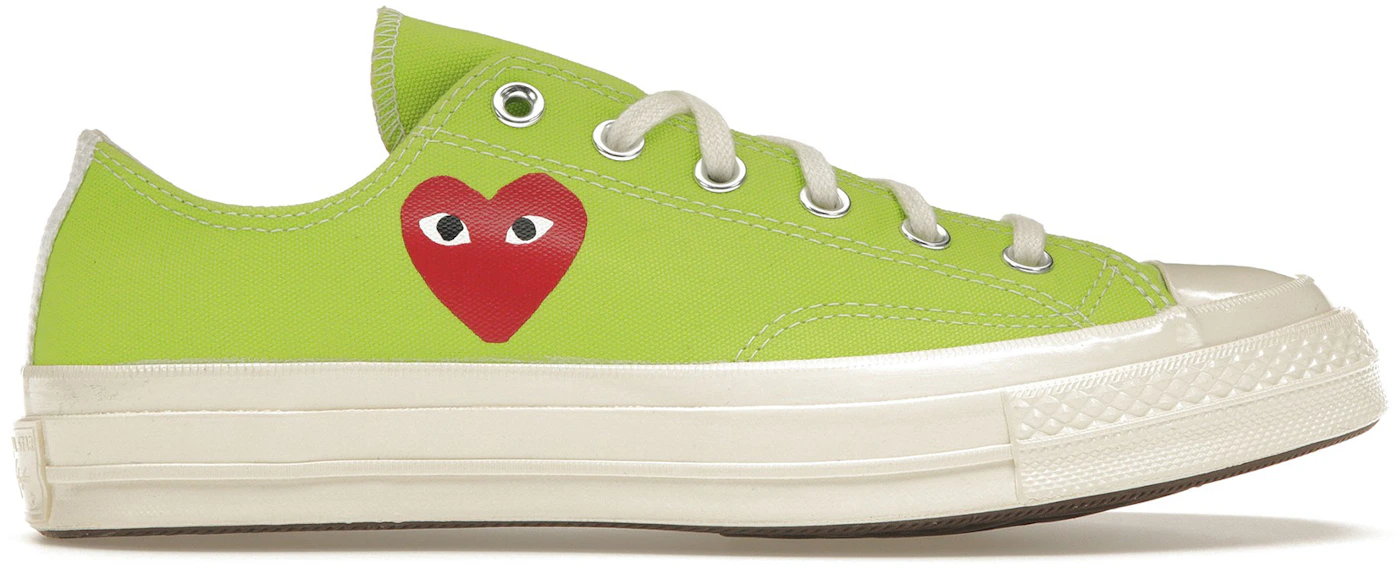 Converse Chuck Taylor All Star 70 Ox Comme des Garcons PLAY Bright Green  Men's - 168302C - US