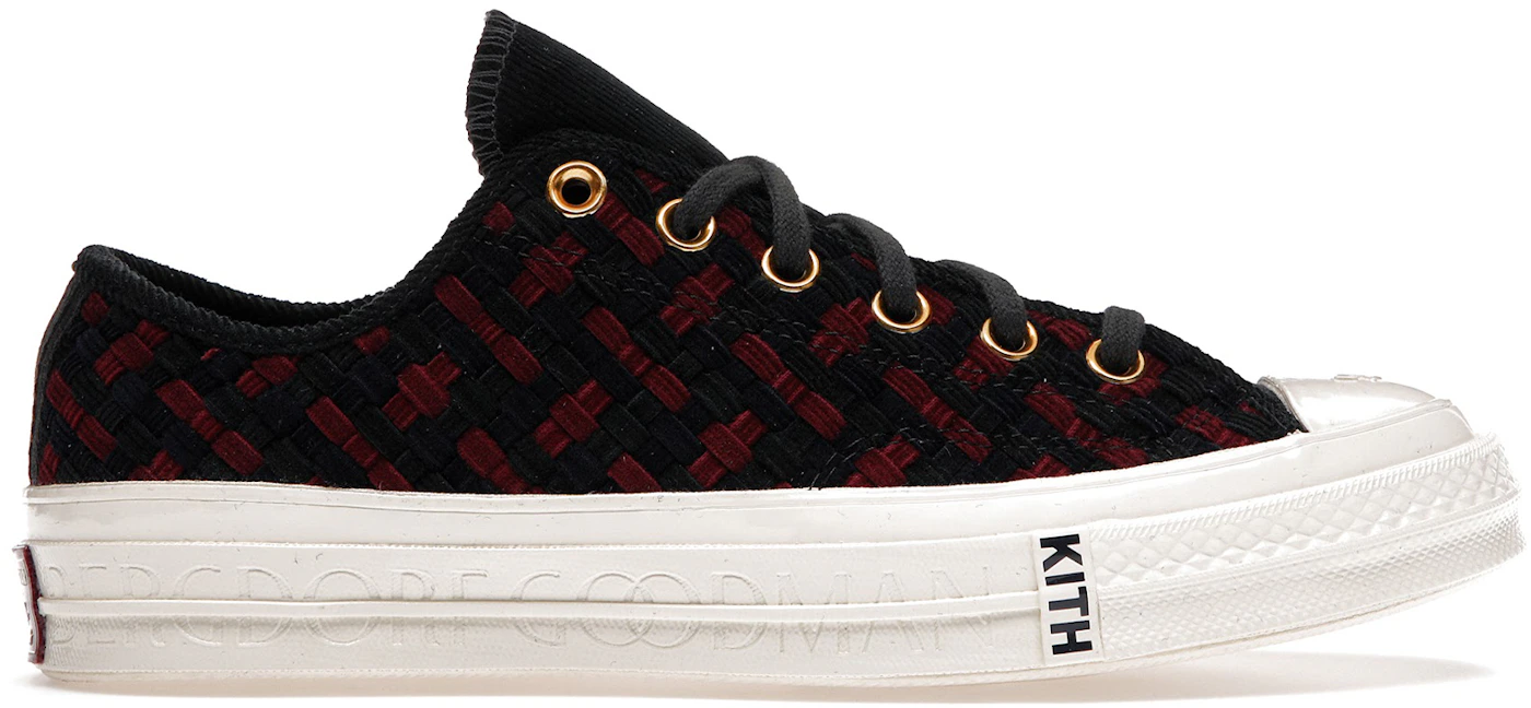 Kith For Bergdorf Goodman x Converse Woven Ox Low Size 9 . In hand, new DS