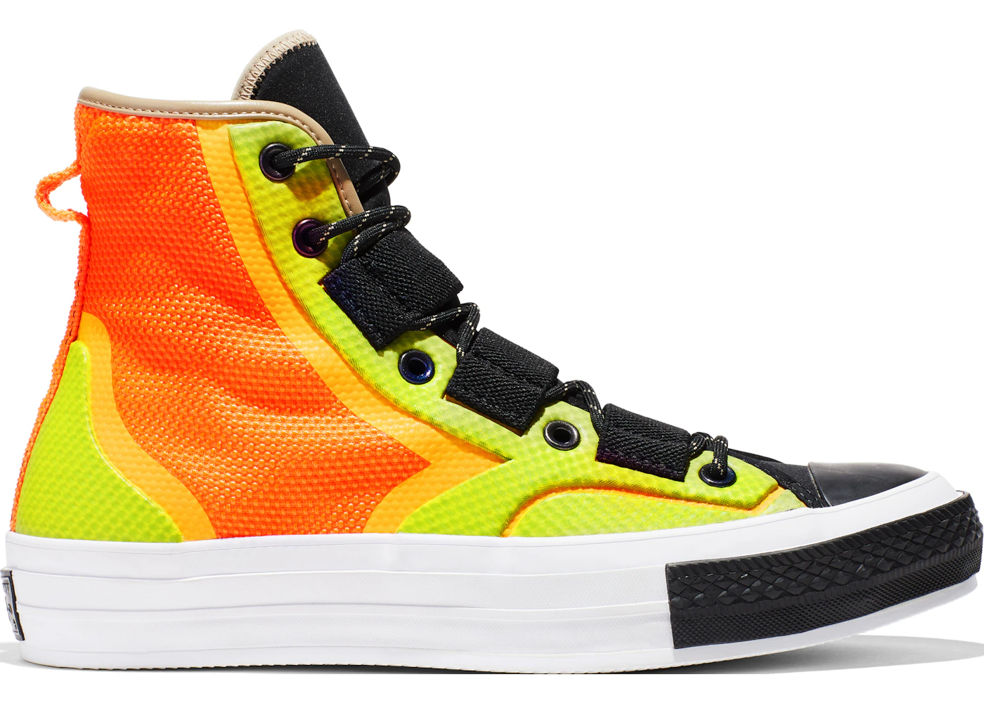 Converse all star neon orange best sale