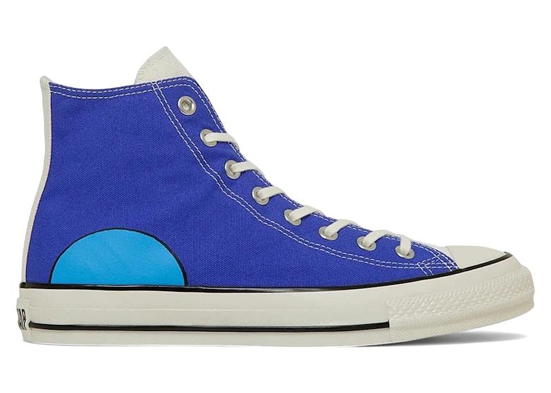Converse Chuck Taylor All Star Aged FP Hi Doraemon Blue Pink