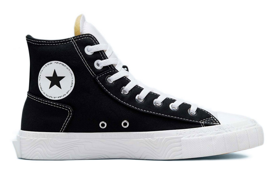 Pre-owned Converse Chuck Taylor All-star Alt Canvas Black White In Black/white/white