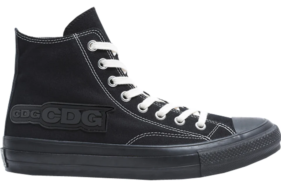 Black cdg converse high top online