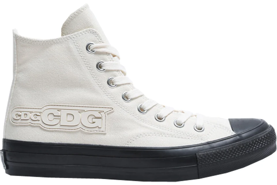 Converse Chuck Taylor All Star Hi Comme des Garcons White Men s