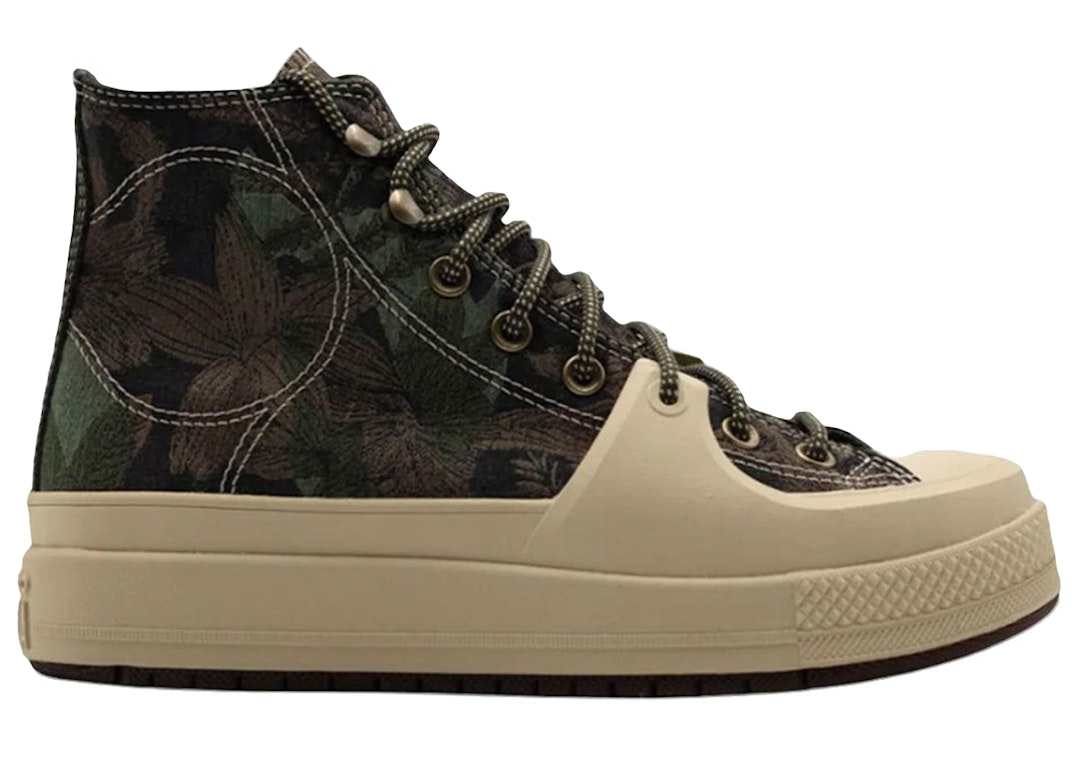 Pre-owned Converse Chuck Taylor All-star Construct Hi Bhm Black Joy In Oat Milk/roasted/grassy