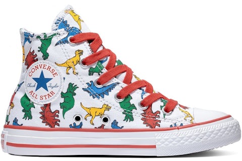 Converse Chuck Taylor All Star Hi Dinosaurs (enfant) Style