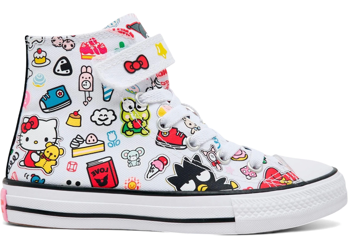 Converse Chuck Taylor All Star EasyOn Hi Hello Kitty Stickers (PS)